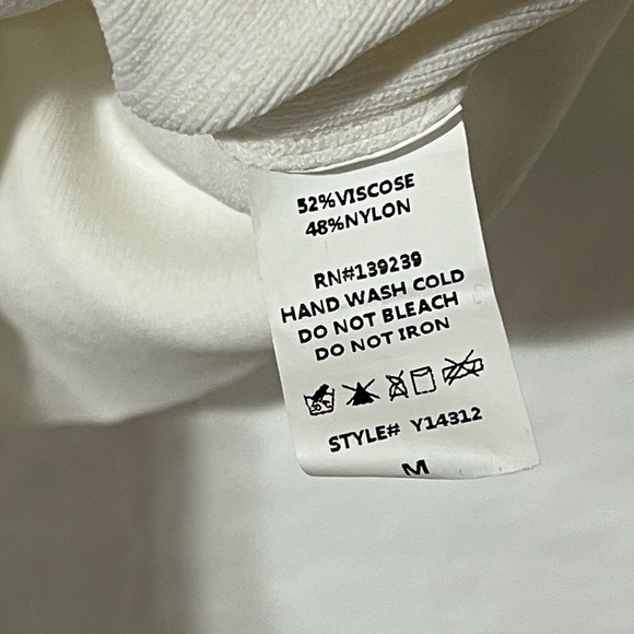 DO+BE Cream Off-Shoulder Twist Front Top - Picture 3 of 11